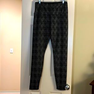 Plaid leggings sized medium